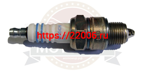 Свеча BOSCH WR7BС+ 0.8 (+10) 7997 (0 242 235 665) аналог NGK BP6HS (4511) мото Свеча BOSCH WR7BС+ 0.8 (+10) 7997 (0 242 235 665) аналог NGK BP6HS (4511) мото