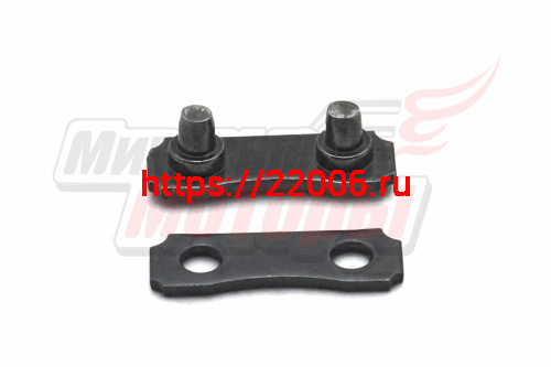 Звенья цепи 3/8-1,3 (1кмп=10шт.) (соединительные звенья) Звенья цепи 3/8-1,3 (1кмп=10шт.) (соединительные звенья)