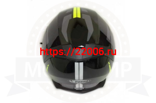 Шлем интеграл COBRA JK318, черный/зеленый(1), черный/красный(5), с очками, размеры M фото 2