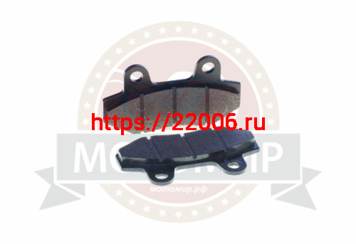 Колодки тормозные дисковые зад. TTR 250a, TTR 250Sa (Набор) Колодки тормозные дисковые зад. TTR 250a, TTR 250Sa (Набор)