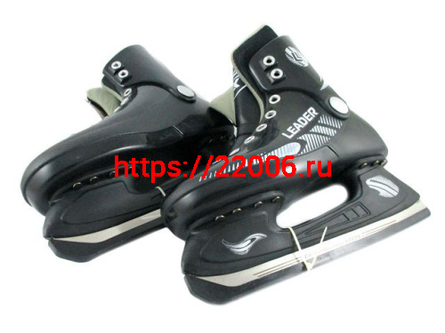 Коньки хоккейные Leader 37 размер 3837