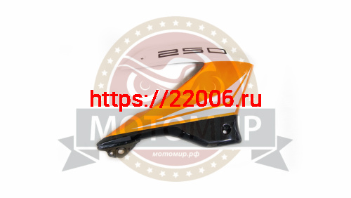 Облицовка бензобака правая Racer RC250GY-C2 PANTHER PC21C355 Облицовка бензобака правая Racer RC250GY-C2 PANTHER PC21C355