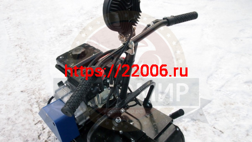 Мотобуксировщик компактный БЕЛКА - 8L л.с., с ФАРОЙ фото 4