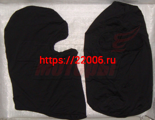 Подшлемник (балаклава) чёрный L-013 (1 узкий вырез для глаз) Подшлемник (балаклава) чёрный L-013 (1 узкий вырез для глаз)