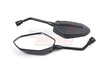 Зеркала (134) пласт. семиугольные, d8, скутер