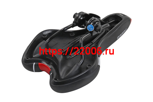 Седло вело спорт (275x155мм) серия комфорт с замком, вентиляцией, GEL (AZ-6007) фото 2