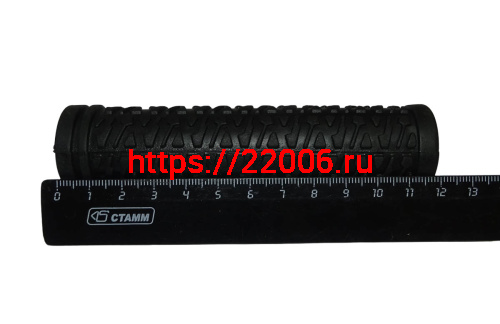 Грипсы для велосипеда 120мм, резина, черные (EHG-07) фото 3