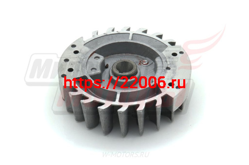 Маховик "Цыганка" 45-18К 52-20К в сборе с металл. собачками (Forza/Forvard/Patriot/BGT) фото 2