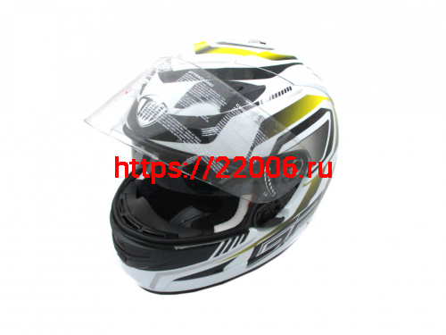 Мотошлем THH TS-42 №11 white/fluo yelow (XL)