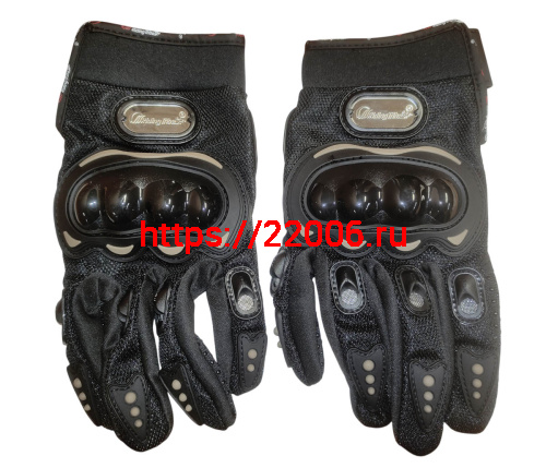 Перчатки PRO-BIKER MCS-01C (черные), р-р XXL фото 3