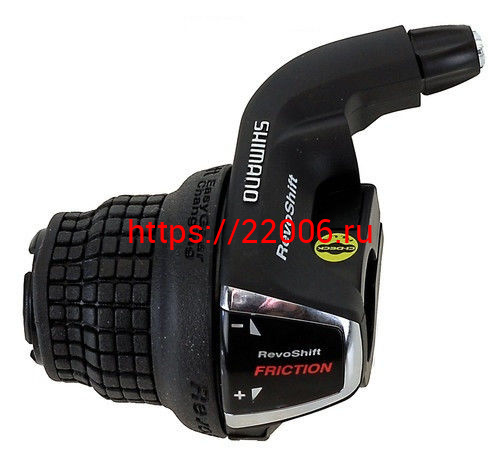 Шифтер Shimano Tourney, RS35, лев, 3 скор., тр. 1800мм Шифтер Shimano Tourney, RS35, лев, 3 скор., тр. 1800мм