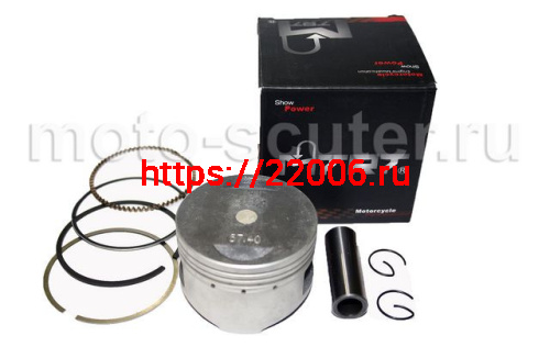 Поршень в сборе MTRT 139QMB 4т 70cc d-47 std стандартный (TW)