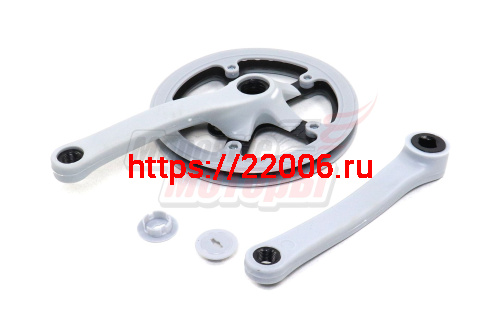 Шатуны 20" 40зуб/165мм (квадрат) с пластм. защитой (комплект)