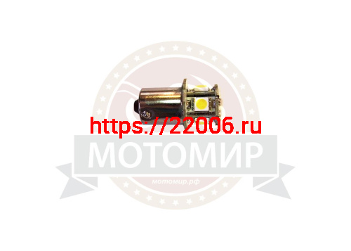 Лампа светодиодная (LED) 12V T15 (ВА15S) 8SMD 1.92Вт 1156 чип 5050 фото 2 Лампа светодиодная (LED) 12V T15 (ВА15S) 8SMD 1.92Вт 1156 чип 5050 фото 2
