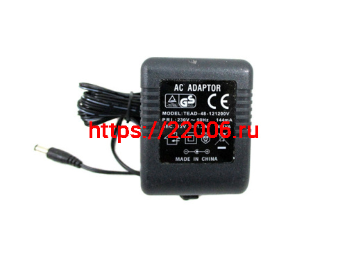 Блок питания для массажера 230в-12v/1,2А Блок питания для массажера 230в-12v/1,2А