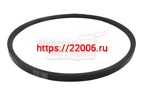 Ремень 14х13-1180 (SPB-1180) клиновый, зубчат.(Енисей, Дон-1500Б-ЯМЗ-238АК, ПАЗ-3205, БелАЗ-ЯМЗ-840)