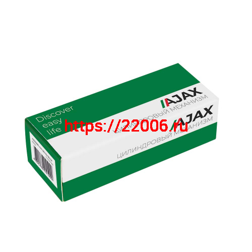 Цилиндровый Ajax (Аякс) механизм (AZ200/90) AZ2000Key90 (30+10+50) CP хром фото 2