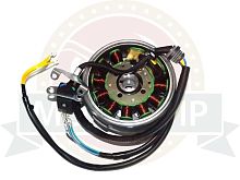 Зажигание 157FMI в сборе с маховиком Трицикл Аякс, Хантер250, CrossFir 11 катушек (НАБОР)