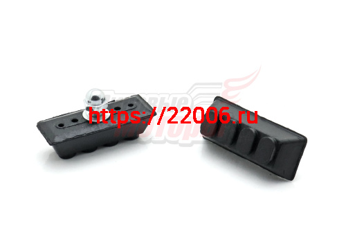 Колодки тормозные резьбовые L=50мм (пара) для BMX