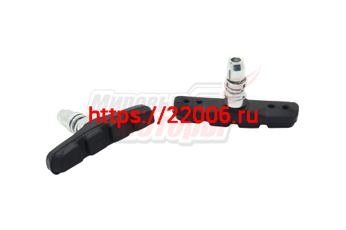 Колодки тормозные V-brake резьбовые L=70мм (D-70) EBS (пара) Колодки тормозные V-brake резьбовые L=70мм (D-70) EBS (пара)