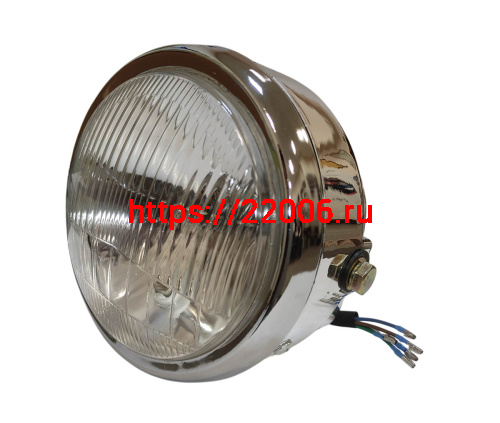 Фара Zodiak, Альфа круглая (хром) Фара Zodiak, Альфа круглая (хром)