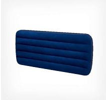 Матрас кемпинговый флок 76х191х25 см (64756) INTEX