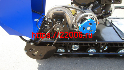 Мотобуксировщик без лыжного модуля 16 л.с., ЛИДЕР-1-3Т-16АП (3 тележ.) LIFAN KP420E фото 9