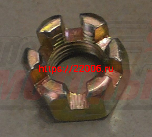 Гайка М14х1,5 переднего колеса трицикл LF200ZH-2 корона (оригинал, заводск. Lifan)