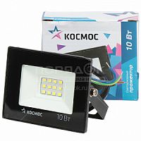 Прожектор 10Вт 800лм Космос K_PR5_LED_10