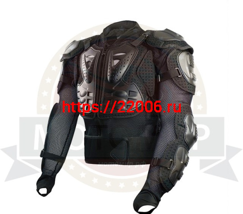 Защита тела мото SCOYCO AM02-2 - "черепаха", черная, р-р 2XL