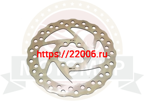 _Диск тормозной Вело 140мм 6 отв.